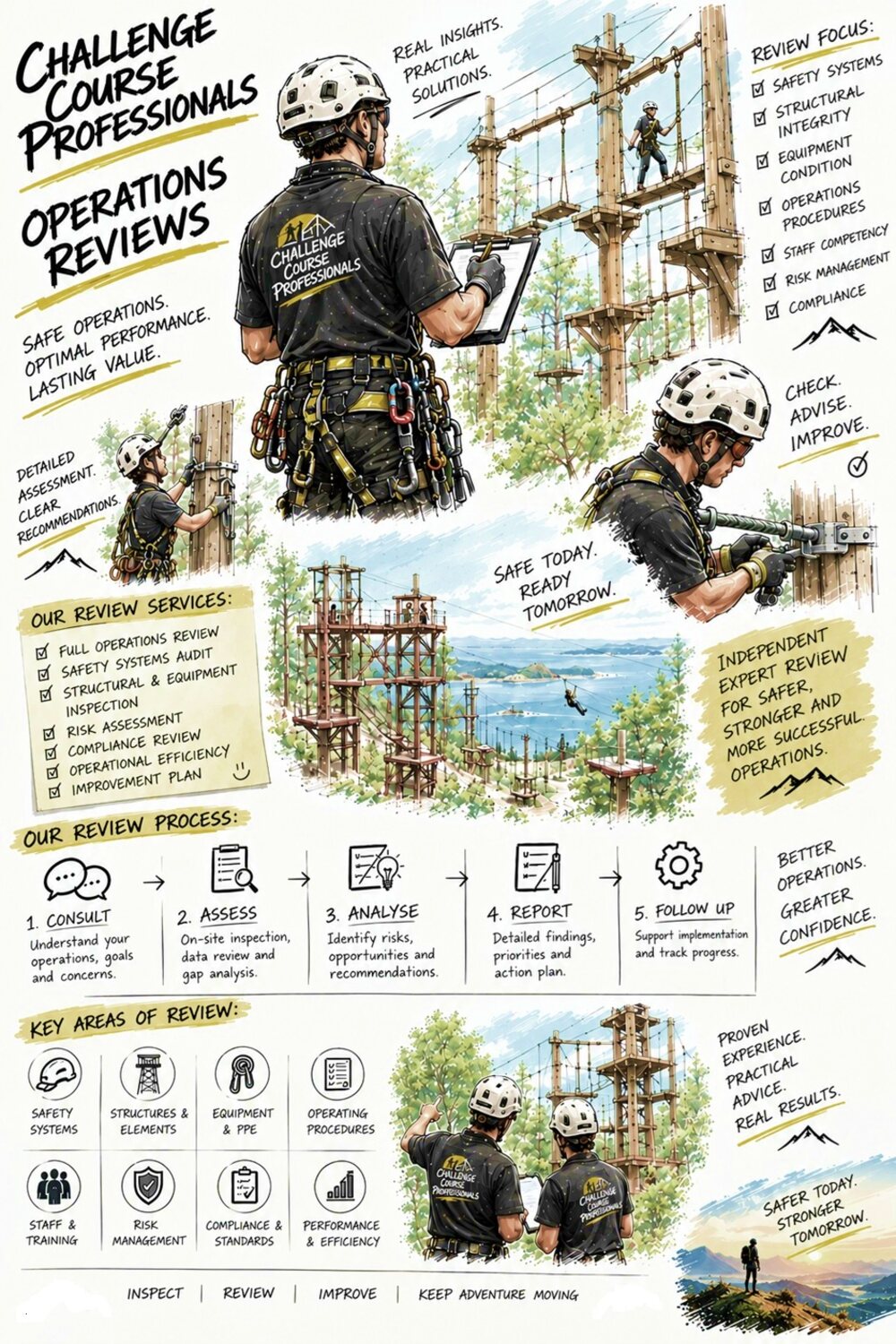 Illustrated guide to operations reviews